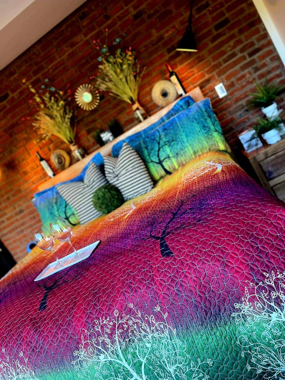 Finca Vidandrei Casa Mazahua Valle de Guadalupe Habitación foto